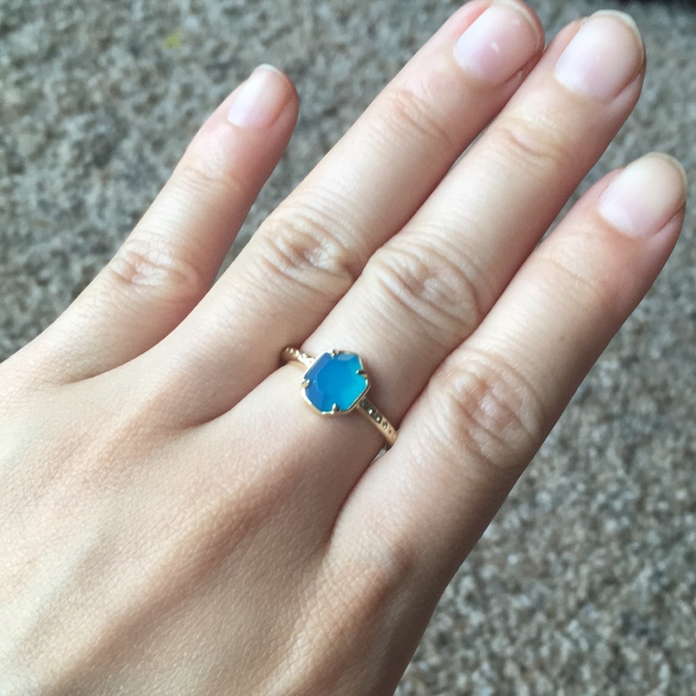 Kendra Scott Aquamarine Ring